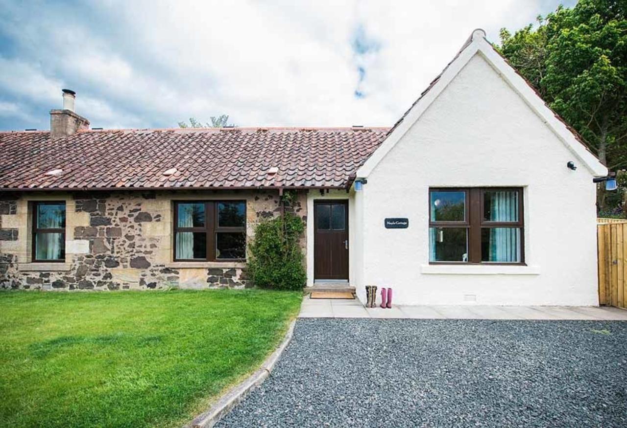 Douglas Fir Lodge With Hot Tub Near Cupar Fife Luthrie Exterior foto